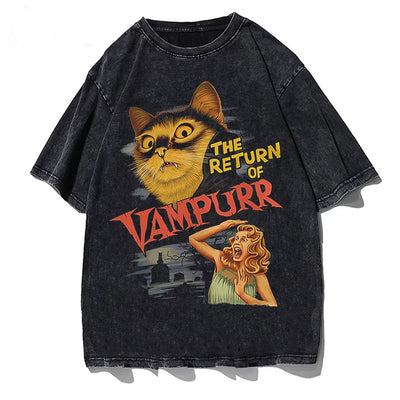 The Return of Vampurr T-Shirt Men O Neck Short Sleeve